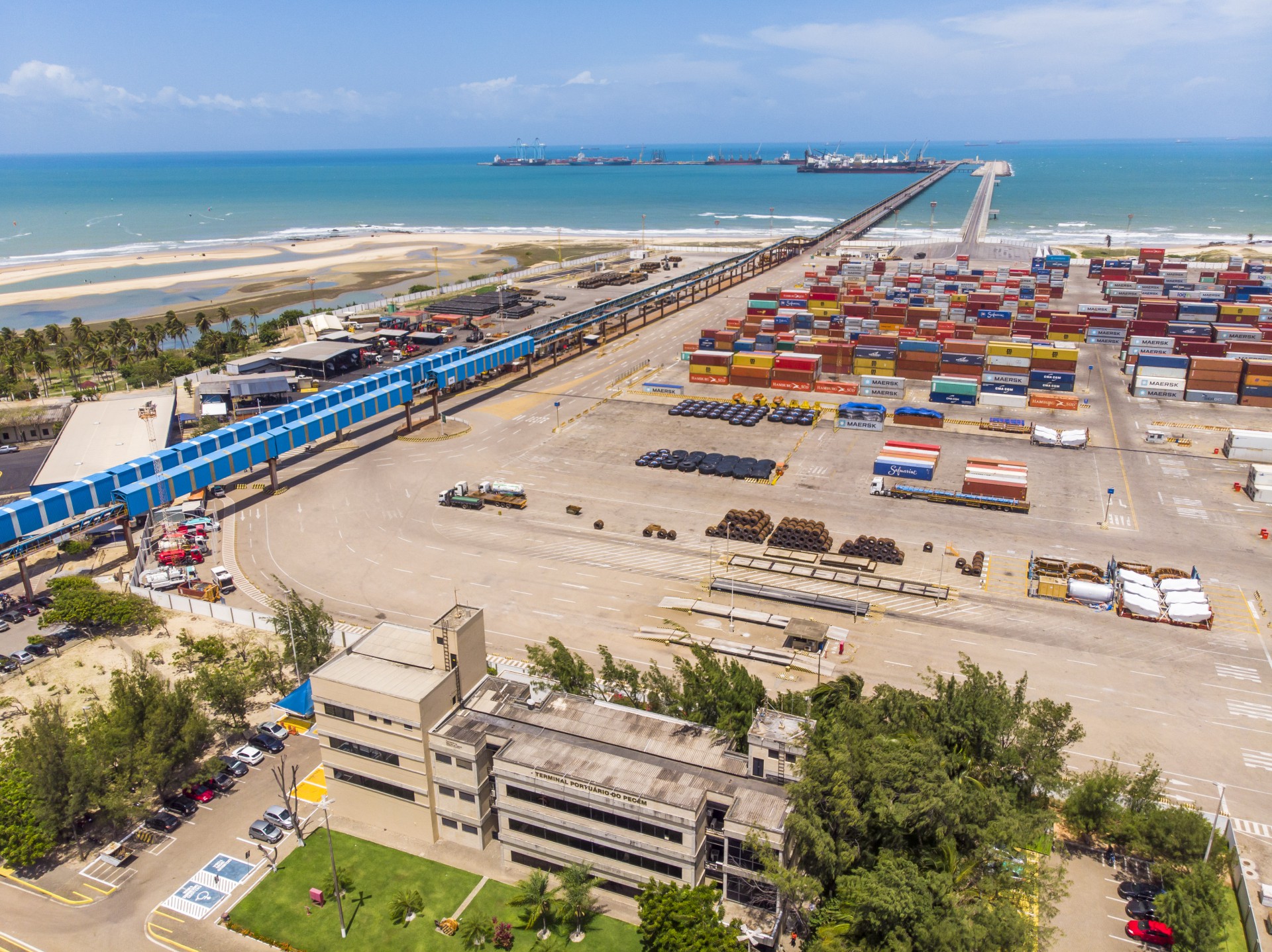 ￼INFRAESTRUTURA portuária coloca o Ceará entre os mais competitivos (Foto: FCO FONTENELE)