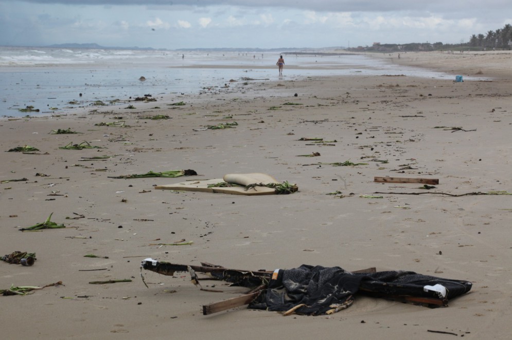 Praia do Fututo apresenta condições impróprias para banho desde o dia 23 de janeiro
