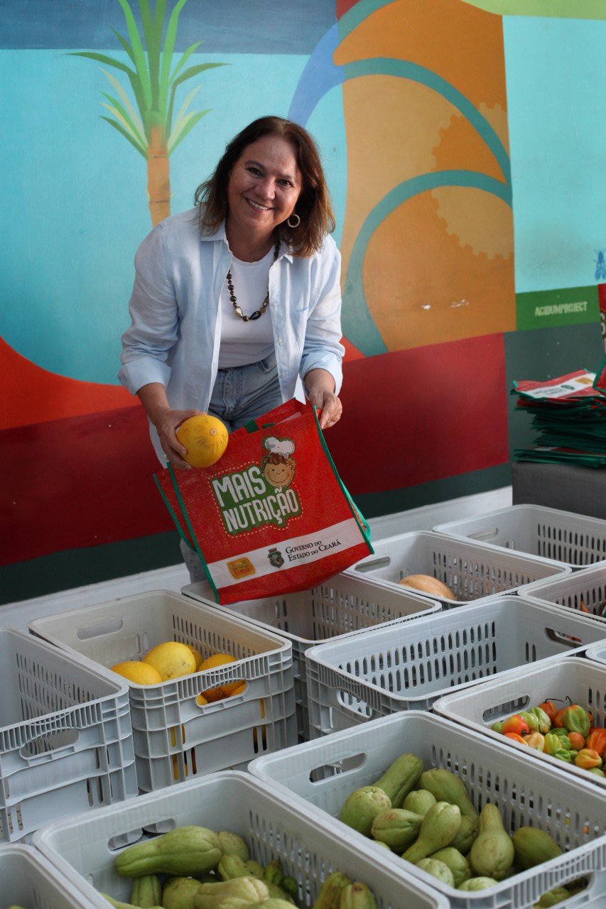 FORTALEZA, CE, BRASIL,27.02.2023: Selena Penaforte, superintendente da escola. Banquetaço 2023. escola de Gastronomia Social Ivens Dias Branco.