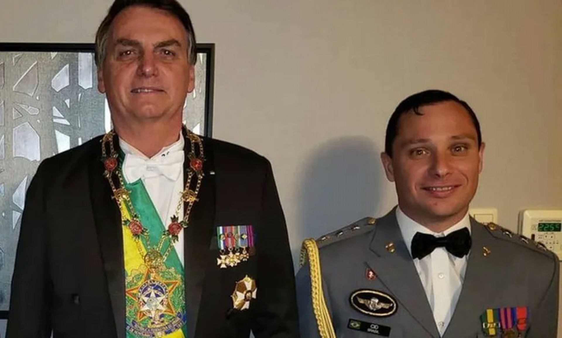 Mauro Cid e Bolsonaro 