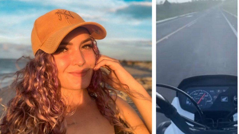 A massoterapeuta Erica Suzy, de 23 anos, morreu após colisão com uma caminhonete em Acaraú (CE). Acidente ocorreu horas depois da jovem publicar vídeo pilotando motocicleta.