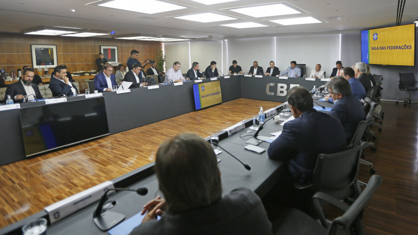 Reunião dos clubes da Série B na CBF para venda dos direitos de transmissão