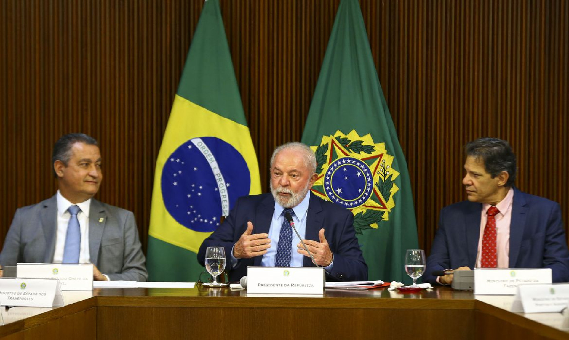 ￼APRESENTAÇÃO do projeto só aconteceu após aval de Lula (Foto: Marcelo Camargo/Agência Brasil)