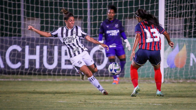 Ceará perde para o Bahia no Brasileirão Feminino, por 10 a 0