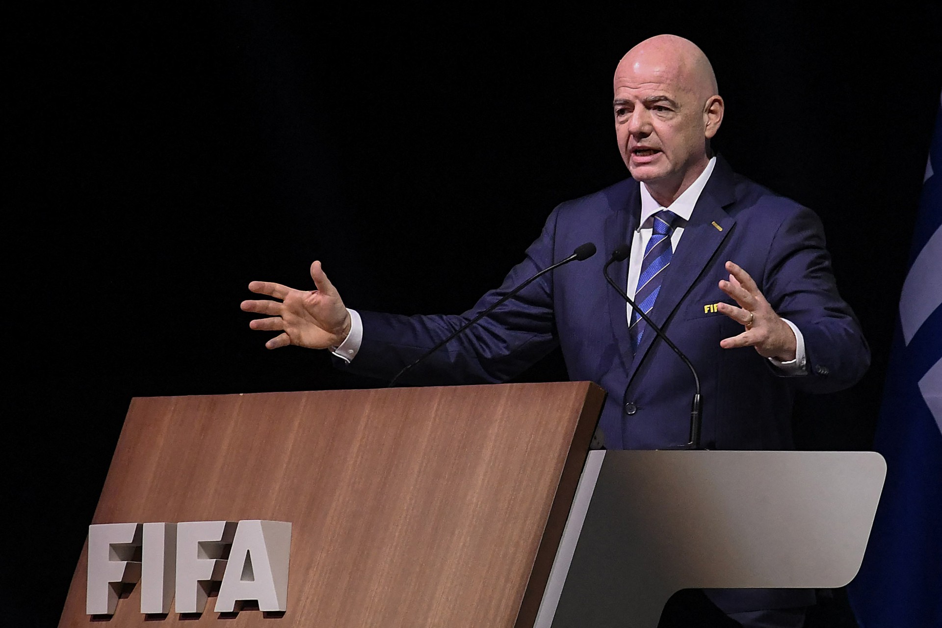 Gianni Infantino confiante nos próximos jogos FIFA e promete novidades