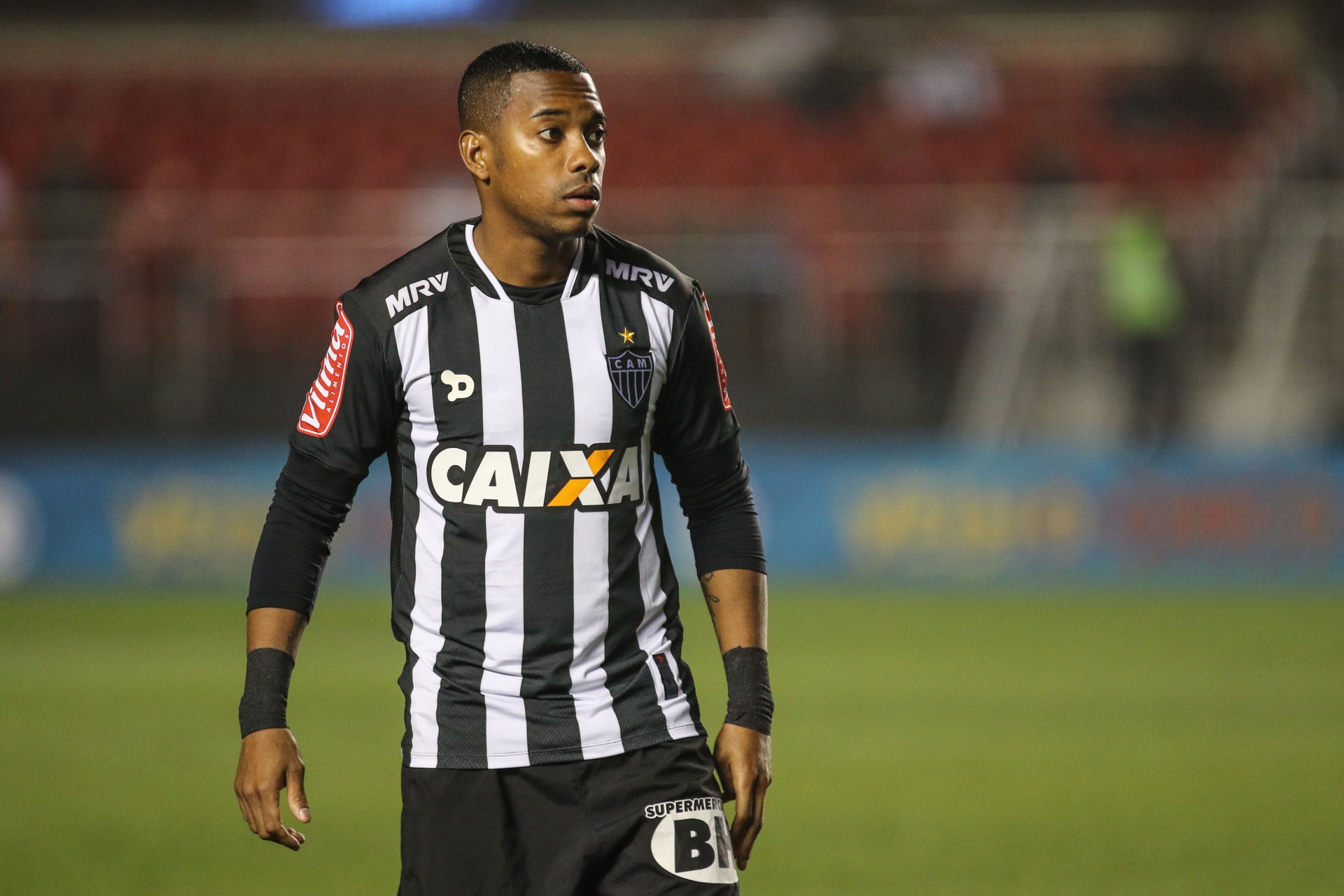 Robinho foi condenado na Itália (Foto: Bruno Cantini/Atlético)