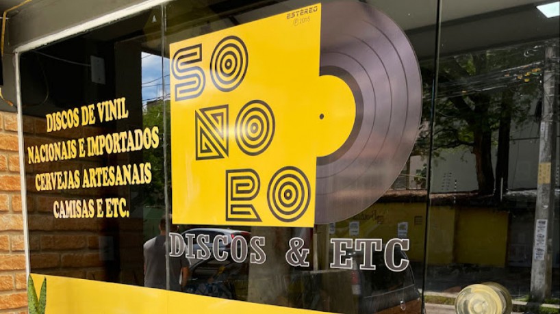 Sonoro Discos & Etc irá fechar a loja física no próximo sábado, 25