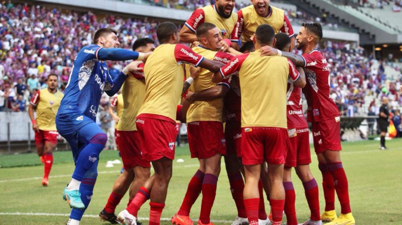 Fortaleza e Ferroviário na Arena Castelão pelas quartas de final da Copa do Nordeste(foto: Fáb...