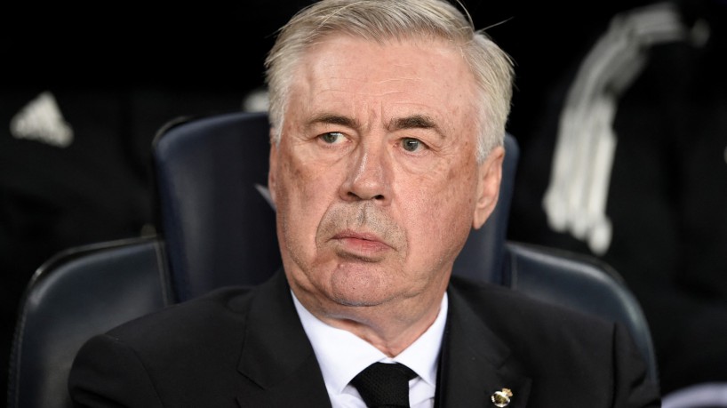 Carlo Ancelotti é treinador do Real Madrid