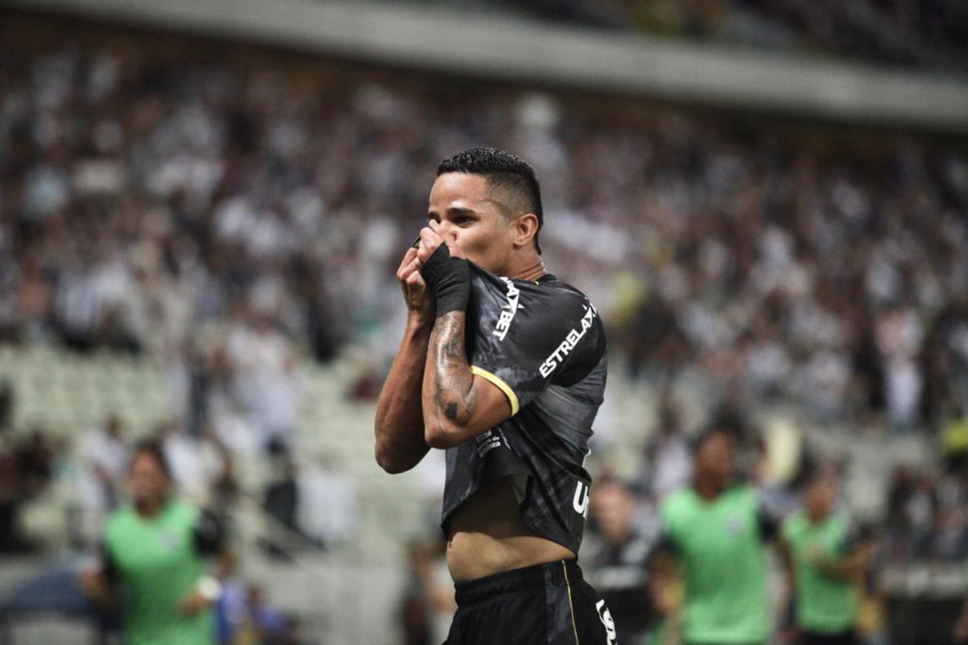 Atacante Erick é o artilheiro do Ceará em 2023 com 12 gols (Foto: Fábio Lima/O POVO)