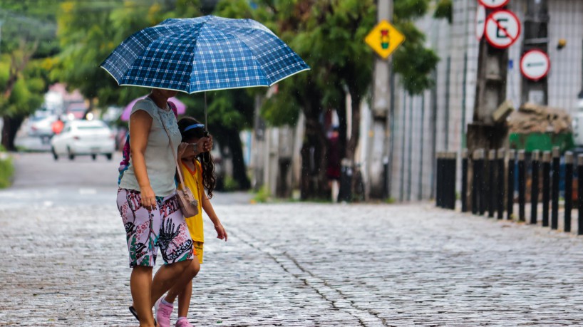 Fortaleza foi um dos municípios com mais chuvas na últimas 24 horas