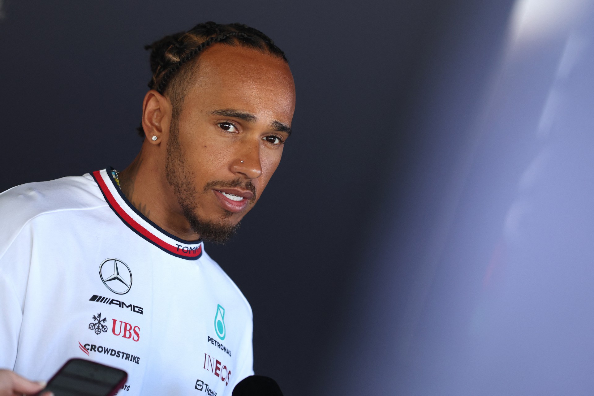 Lewis Hamilton, piloto da Mercedes, em breve seguirá para a Ferrari (Foto: Martin KEEP / AFP)