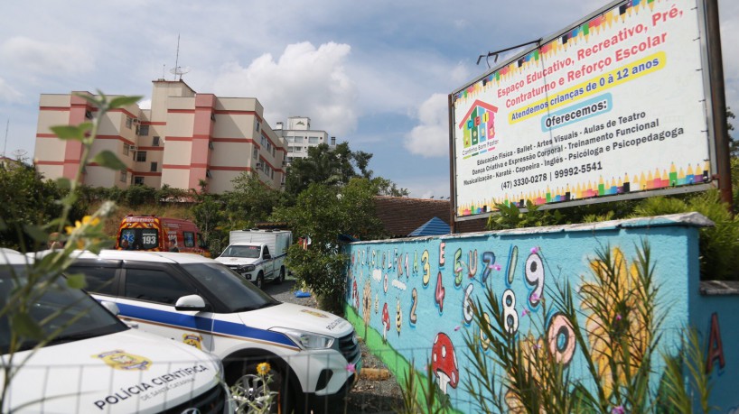 Creche Cantinho do Bom Pastor, em Blumenau, Santa Catarina