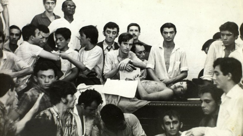 Rio de Janeiro (RJ) - Edson Luís Lima Souto foi assassinado por um soldado da PM, com um tiro no peito, em 28 de março de 1968, no restaurante Calabouço, no Rio de Janeiro. Foto: Acervo da Biblioteca Nacional