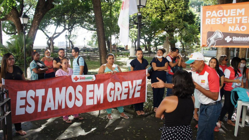 Santa Casa de Fortaleza: profissionais iniciam greve por conta de salários atrasados