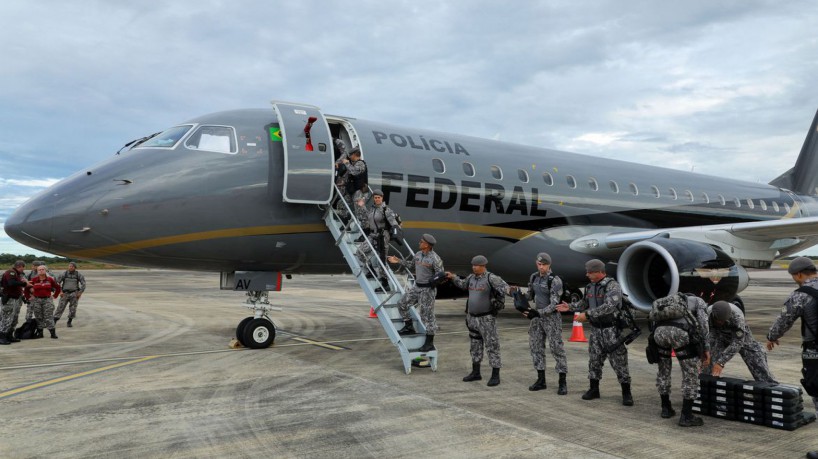 Natal (RN) , 17.03.2023 - CHEGADA DE NOVAS EQUIPES FEDERAIS AO RIO GRANDE DO NORTE.  FOTO: TOM COSTA/MJSP