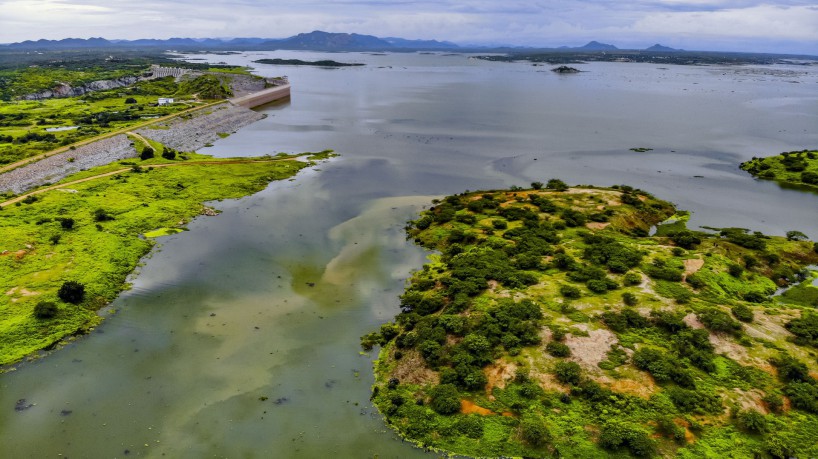 Açude Castanhão está com 35% da capacidade preenchida, mas sozinho poderia encher qualquer açude do Brasil