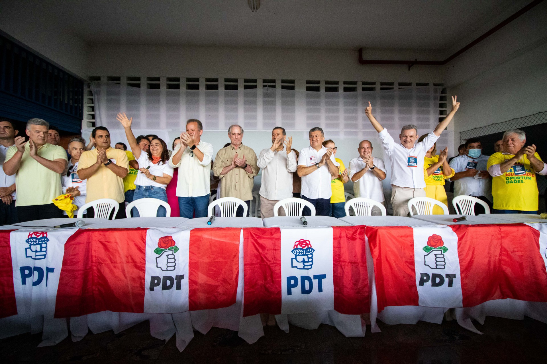 ￼CONVENÇÃO do PDT em abril de 2023, quando a crise no partido estava longe do pico (Foto: Samuel Setubal)