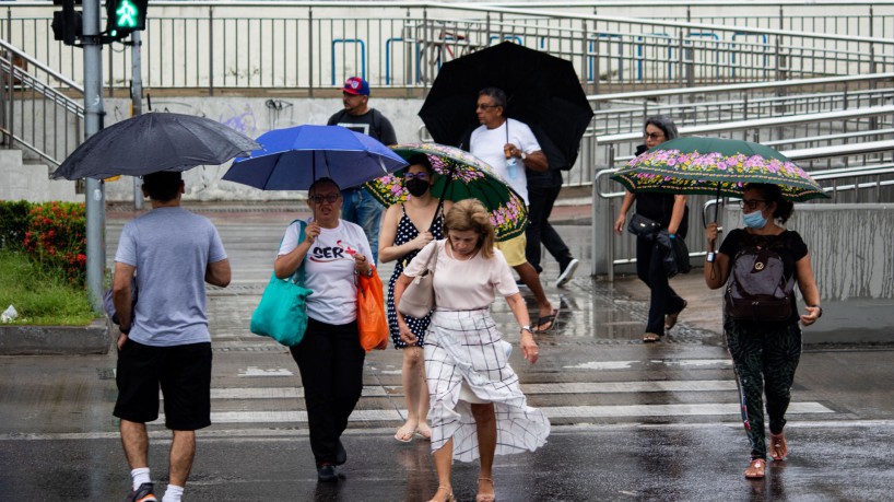 Chuvas nas macrorregiões podem se estender até quarta-feira, 19