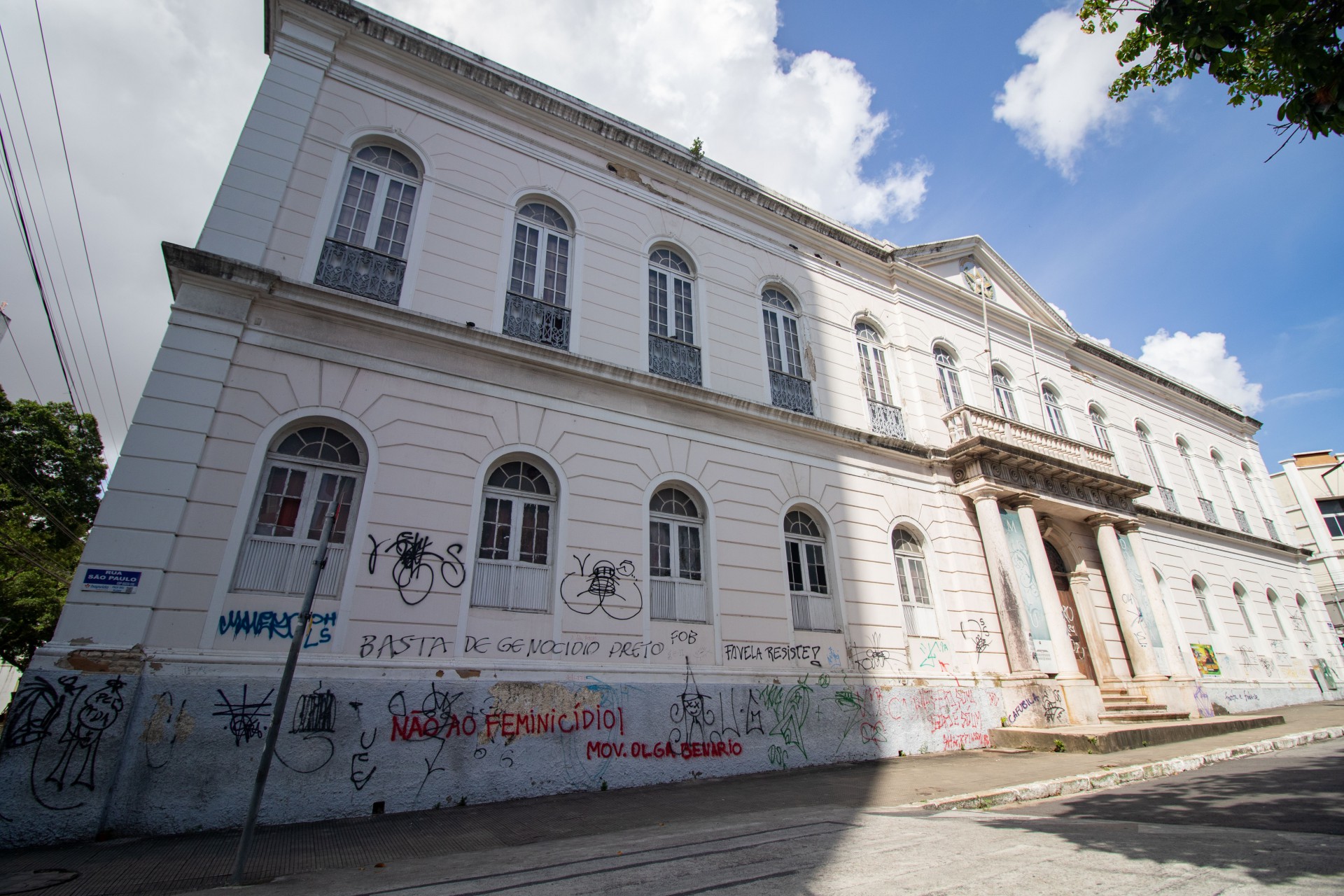 Reforma no Museu do Ceará deve durar oito meses a partir de aprovação de projeto de lei na Assembleia e processo burocrático de licitação da construtora. (Foto: Samuel Setubal) (Foto: Samuel Setubal)