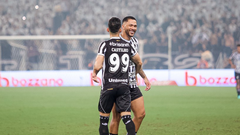 Vitor Gabriel e Guilherme Castilho marcaram nove gols na temporada, cada um 