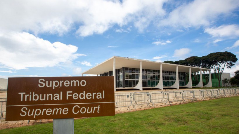 Brasília (DF) 11/04/2023 Fachada do palácio do Supremo Tribunal Federal (STF) Foto: Fabio Rodrigues-Pozzebom/ Agência Brasil