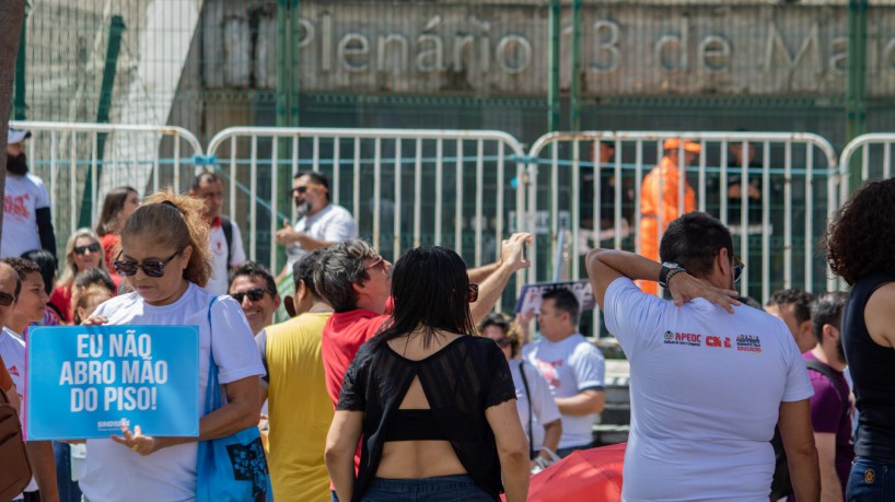 Ato acontecerá em frente à Assembleia Legislativa do Ceará 