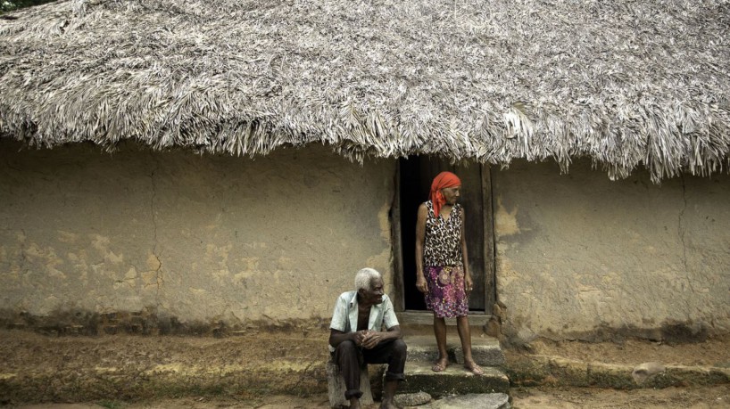 Foto de apoio ilustrativo (Quilombo Kalunga, em Goiás). IBGE considerou como quilombolas aquelas pessoas que responderam de forma afirmativa à pergunta "você se considera quilombola?"