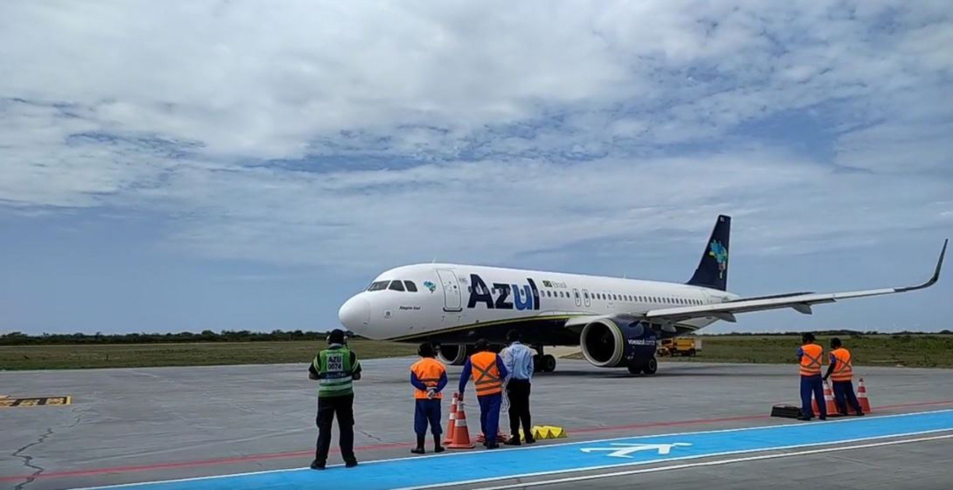 Azul voa para o aeroporto do Polo turístico de Jericoacoara, em Cruz, administrado pela Infraero (Foto: DIVULGAÇÃO)