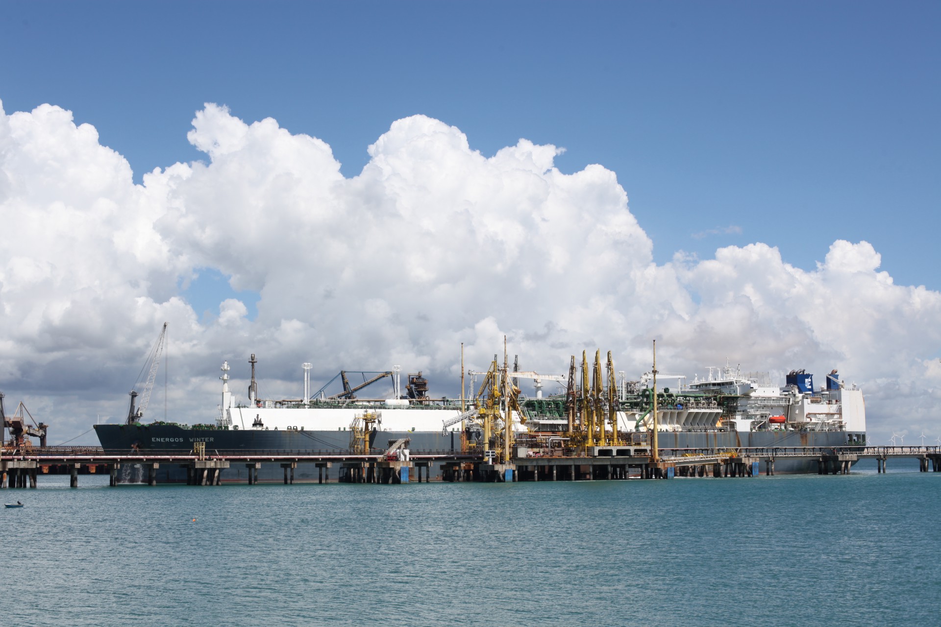 Porto do Pecém terá conexão com Sines, em Portugal (Foto: FÁBIO LIMA)