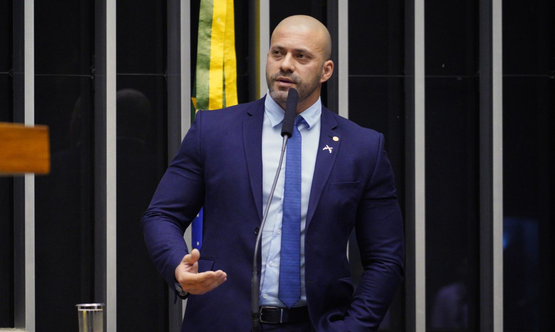 Daniel Silveira, ex-deputado federal

 (Foto: Pablo Valadares/Câmara dos Deputados)