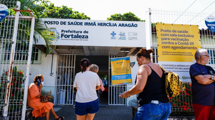 ￼SALAS do posto 
Hercília Aragão foram interditadas