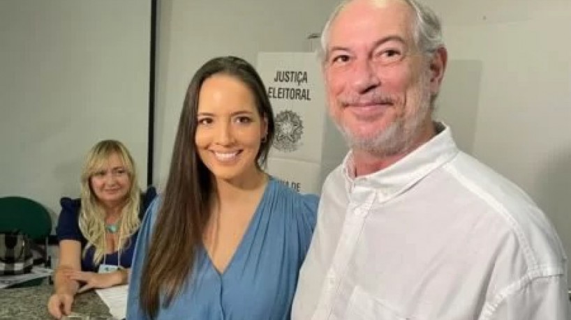 Ciro Gomes e sua esposa Giselle Bezerra 