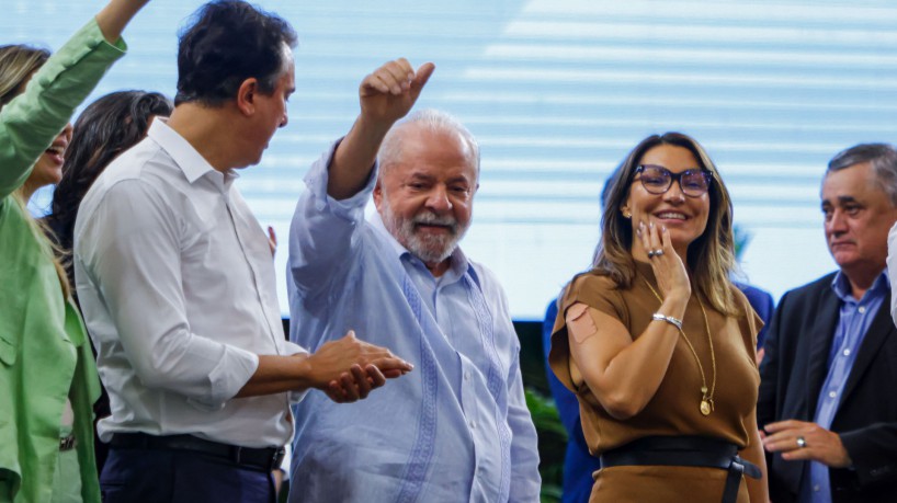 FORTALEZA-CE, BRASIL, 12-05-2023: Luis Inacio Lula da Silva. Lançamento do Progama de escolas de tempo integral no Ceará com a presença do Presidente Lula. (Foto: Aurélio Alves/O Povo)