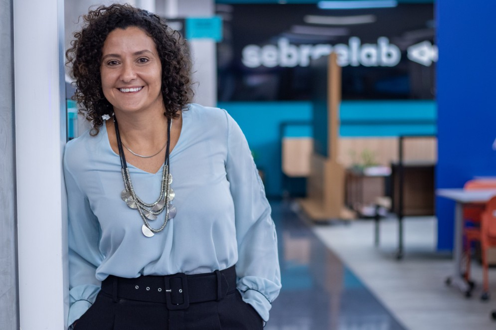 Aos 28 anos, a empreendedora Mari Barros vendeu sua primeira startup na área de marketing por aproximadamenre R$ 1 milhão(Foto: Samuel Setubal)