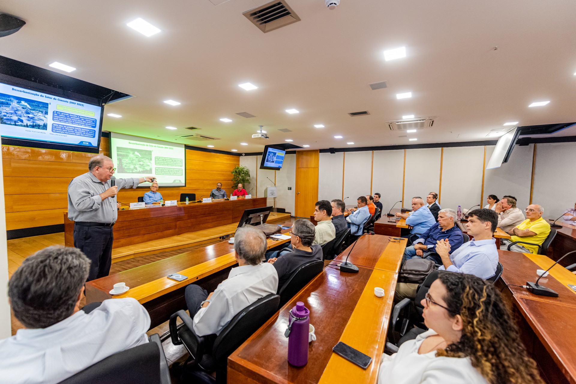 ￼CONSTRUTORES se reuniram na Fiec para ouvir Ricardo Cavalcante (Foto: Divulgação/Fiec)