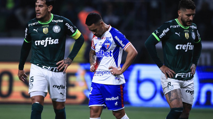 SP - COPA DO BRASIL 2023, PALMEIRAS X FORTALEZA - ESPORTES
SP - COPA DO BRASIL 2023, PALMEIRAS X SÃO PAULO - 17/05/2023 - COPA DO BRASIL 2023, PALMEIRAS X FORTALEZA - Yago Pikachu jogador do Fortaleza durante partida contra o Palmeiras no estádio Arena Allianz Parque pelo campeonato Copa do Brasil 2023.
 
Foto: ETTORE CHIEREGUINI/AGIF - AGÊNCIA DE FOTOGRAFIA/ESTADÃO CONTEÚDO
