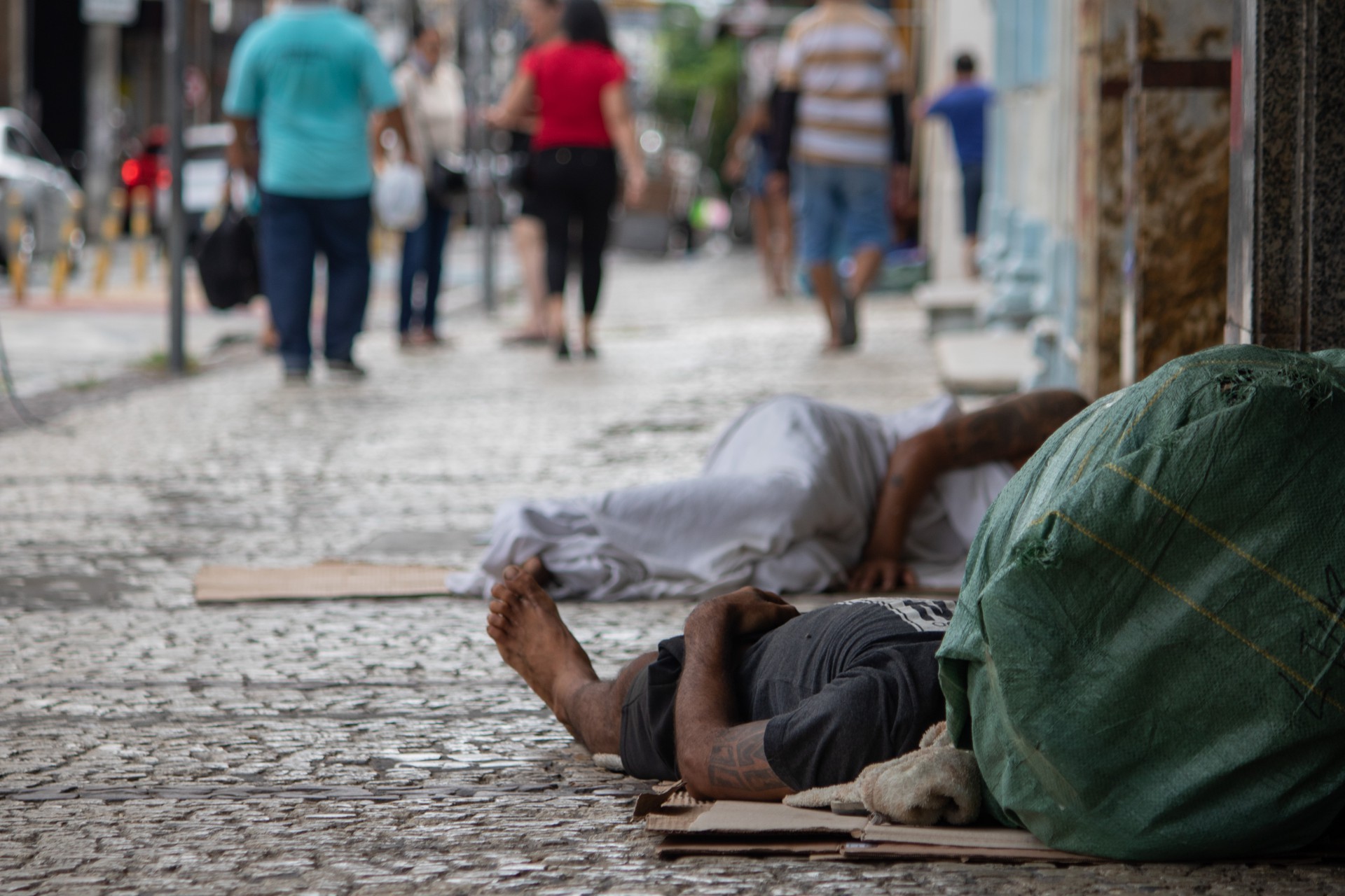 FORTALEZA, CEARÁ, BRASIL: Extrema pobreza entre crianças, adolescentes e pessoas em situação de rua (Foto: Samuel Setubal)
