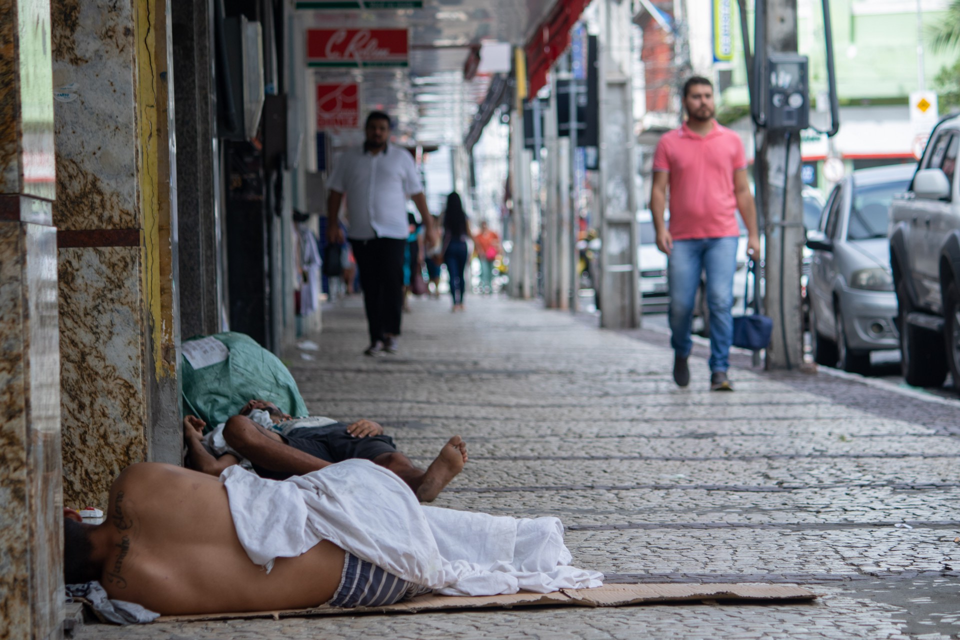 ￼Em 2022, cerca de 9,5% da população cearense vivia na extrema pobreza (Foto: Samuel Setubal)