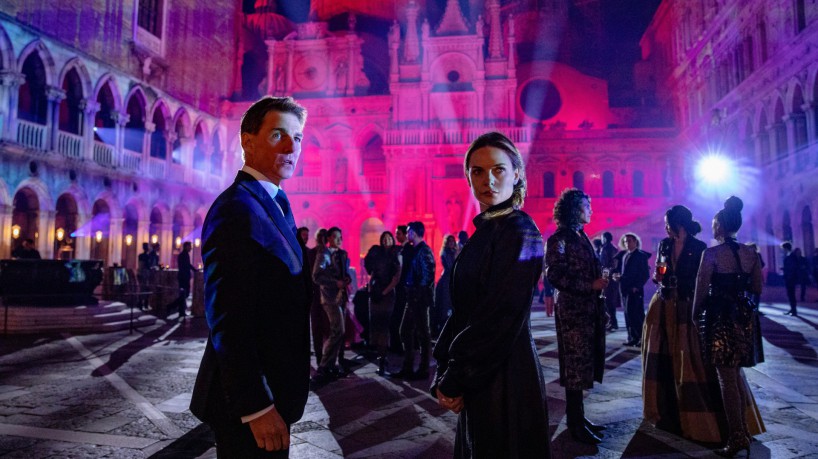 Tom Cruise and Rebecca Ferguson in Mission: Impossible Dead Reckoning - Part One from Paramount Pictures and Skydance. 