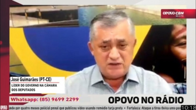 José Guimarães afirma que PT tem de ter candidatura própria à Prefeitura de Fortaleza e se tornar maior força do Ceará