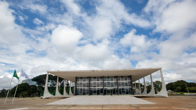 Brasília (DF) 11/04/2023 Fachada do palácio do Supremo Tribunal Federal (STF) Foto: Fabio Rodrigues-Pozzebom/ Agência Brasil