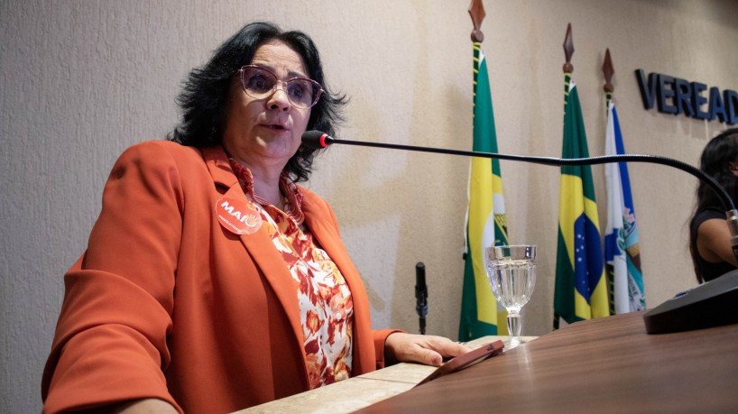 Senadora Damares Alves na Câmara Municipal de Fortaleza