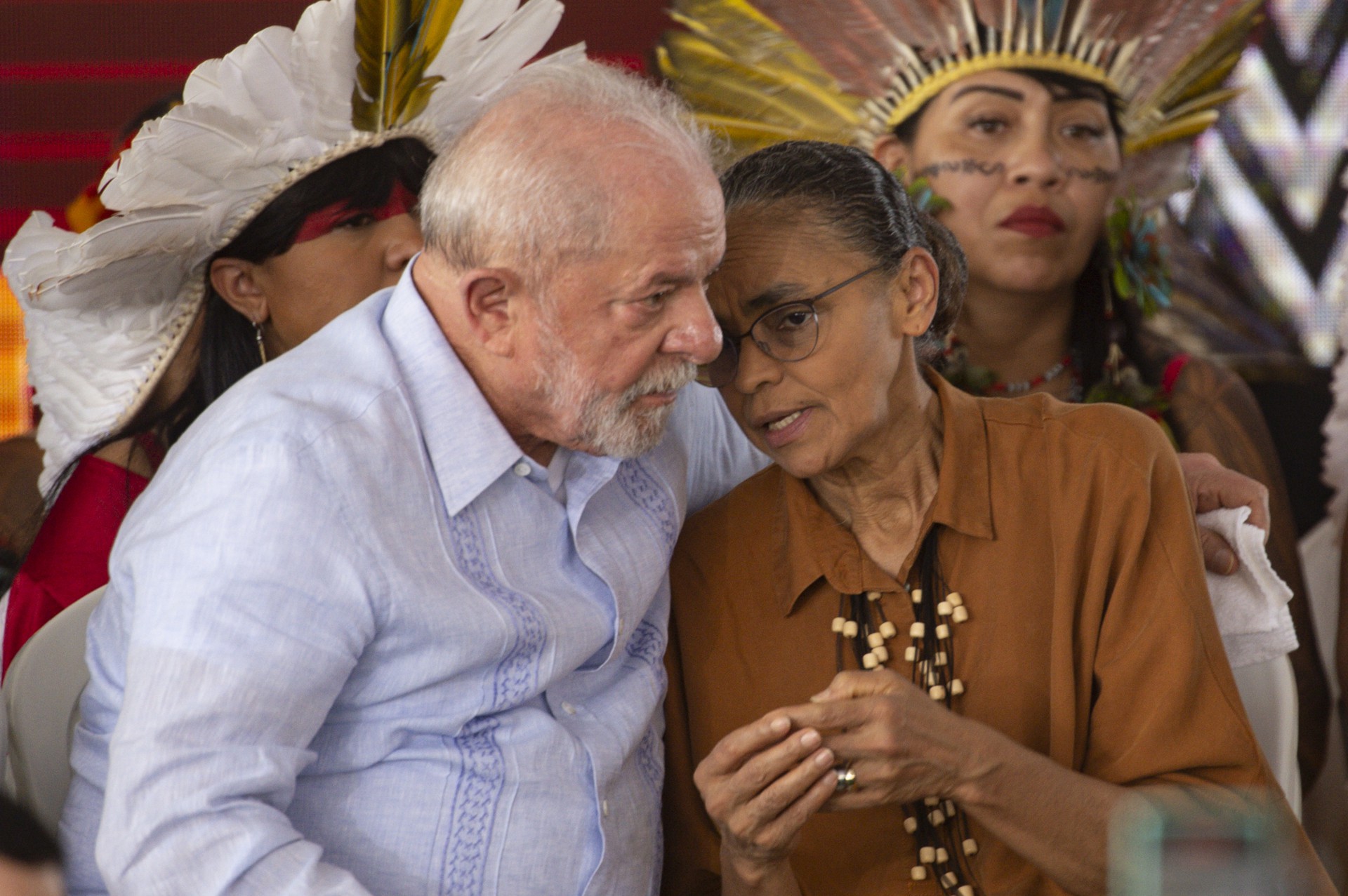 ￼PRESIDENTE Lula e a ministra do Meio Ambiente, Marina Silva (Foto: Marcelo Camargo/Agência Brasil)