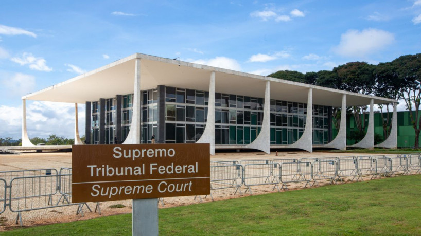 Brasília (DF) 11/04/2023 Fachada do palácio do Supremo Tribunal Federal (STF) Foto: Fabio Rodrigues-Pozzebom/ Agência Brasil