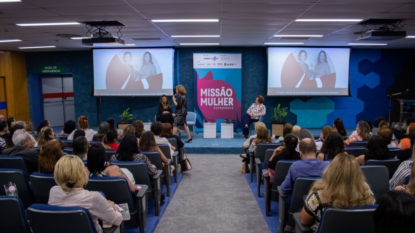 O evento Missão Mulher Experience reuniu cerca de 200 mulheres no auditório do Sebrae (Foto: Samuel Setubal)