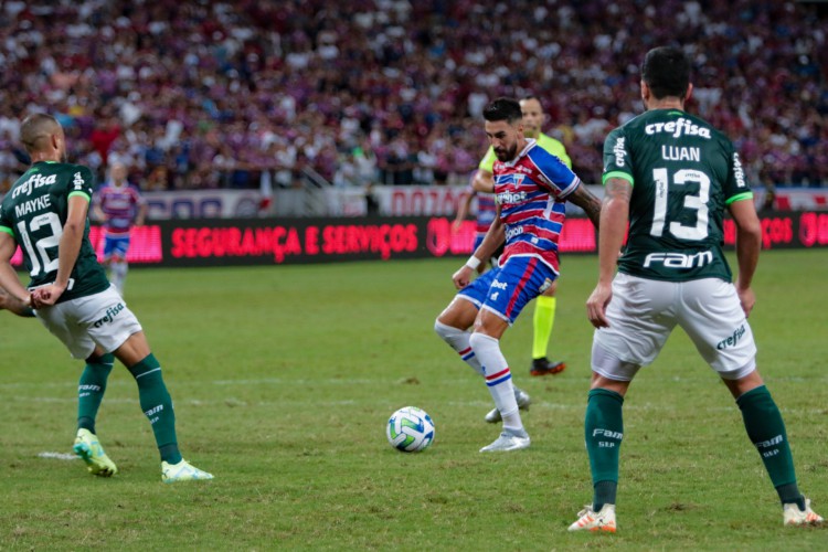 FORTALEZA, CEARÁ, BRASIL, 31-05-2023: Fortaleza e Palmeiras pela Copa do Brasil . (Foto: Samuel Setubal)