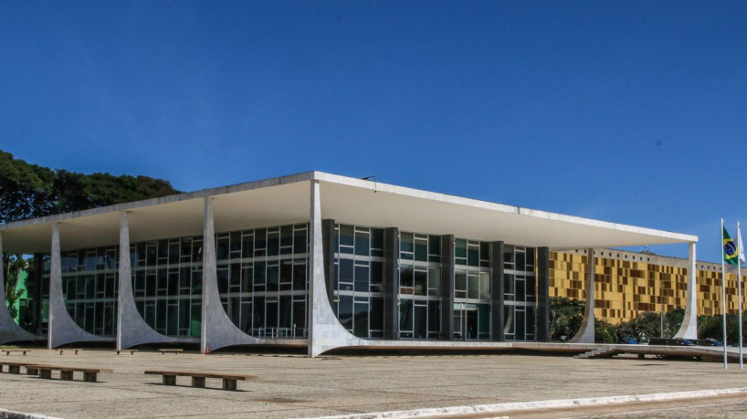 Brasília - 22.05.2023 - Foto da Fachada do Supremo Tribunal Federal, em Brasília. Foto: Antônio Cruz/ Agência Brasil




