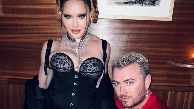 Sam Smith e Madonna cantam juntos em música 