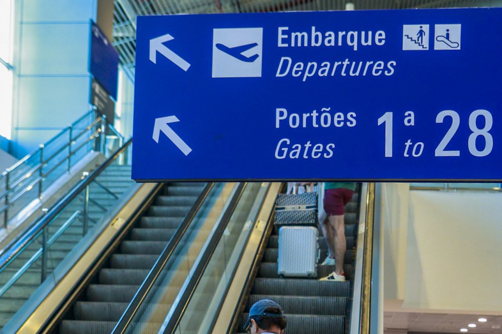 Fortaleza, CE, BR - 12.06.23   -Movimentação de passageiros no Aeroporto Pinto Martins  (Fco Fontenele/OPOVO) (Foto: FCO FONTENELE)